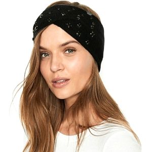 Victoria's Secret head warmer sequins
